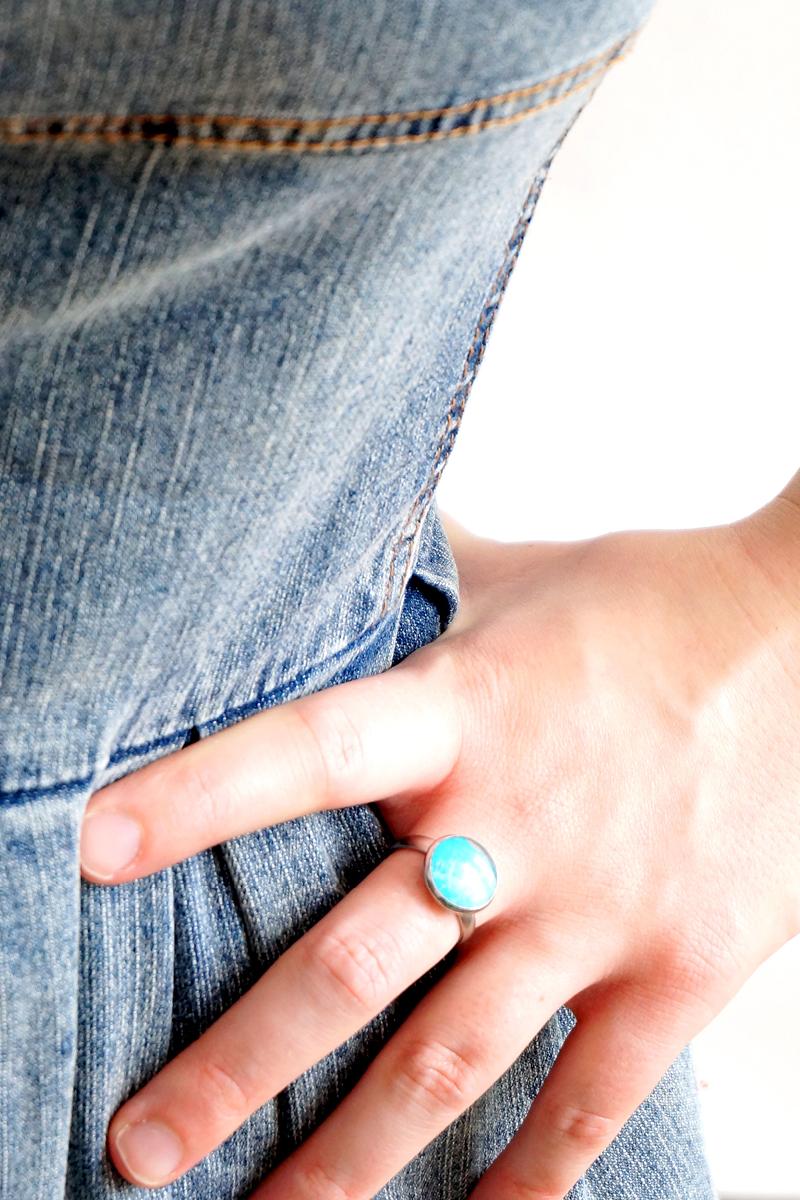 Bague turquoise