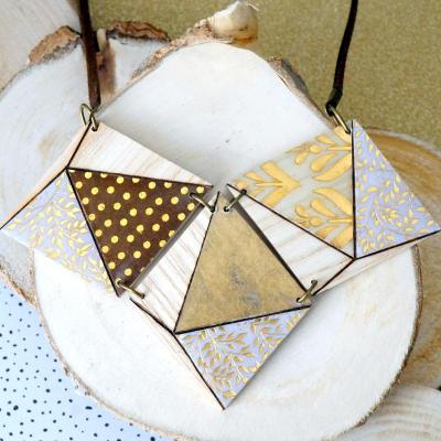 Collier 3losanges or