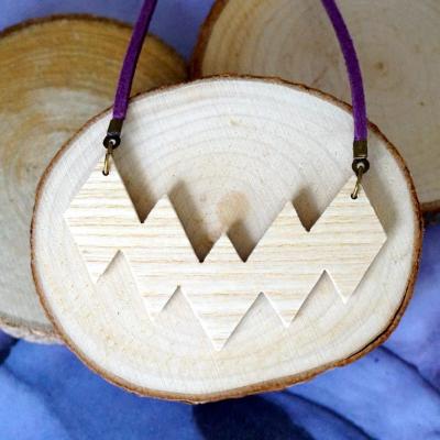 Collier dos 5 losanges
