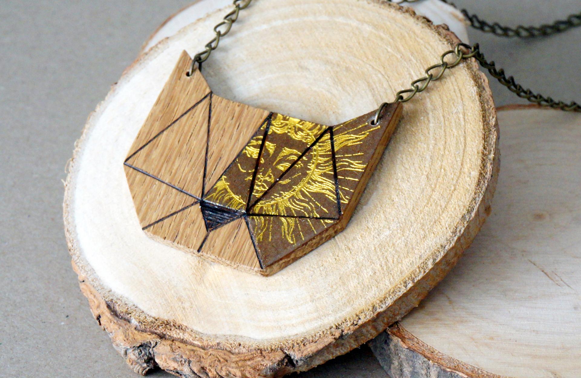 Sautoir chat soleil 2