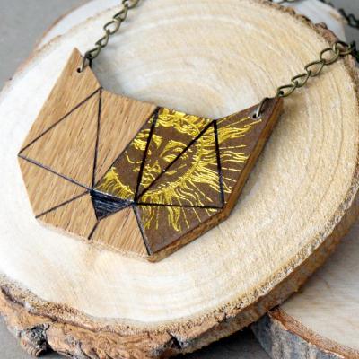 Sautoir chat soleil 3